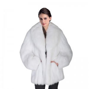 Rvxigzvi Kvinder Faux Fur Coat Parka Jakke Lang grøft Vinter Varm Tyk Yttertøj Overfrakke Plus Størrelse XS-4XL