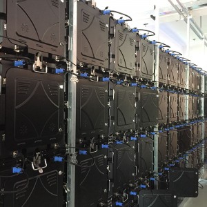 P6 Udendørs udlejning Die-Casting Aluminium 576x576mm Led Screen Display