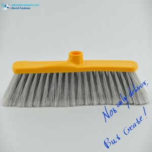 Akbrand Wave Shaped Brush Board Plastic Broom Head