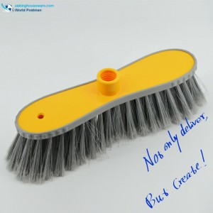 Akbrand Plastic Broom Head med blødt TPR-bordur