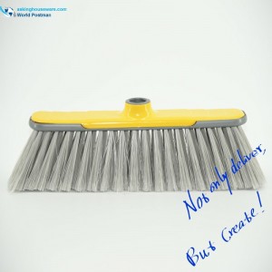 Akbrand Plastic Broom Head med hårdt PP Bordure