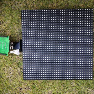 Aluminium sag IP67 Front Service udendørs skærm til fast installation og leje