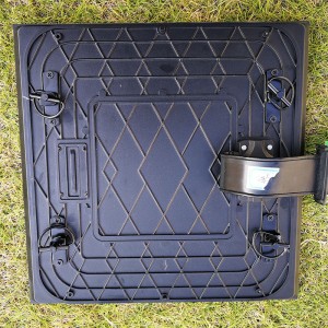 Aluminium sag IP67 Front Service udendørs skærm til fast installation og leje