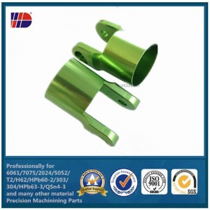 Fremstilling Metal CNC bearbejdningsdele CNC aluminium dele