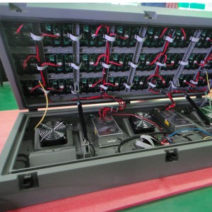 P4 Udendørs frontåbning Led Annoncering Ledskærm