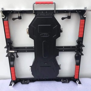 HD i fuld farve Die-cast Aluminium Led Display Skab P3.91 Indendørs 500x500mm leje Led Display skærm