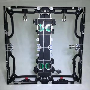 100% fuldstændig frontlejeudlejning 500x500mm LED-skærmsystem P3.91 Udendørs leje Led Video Wall