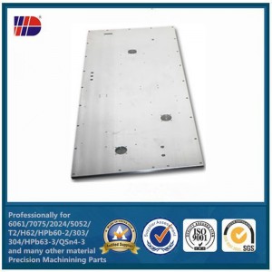 Stor størrelse aluminiumsplade god Finish cnc Bearbejdningsdele Produktionstjeneste