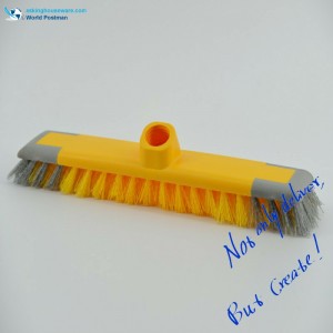 Akbrand lille børste med skråt gevind Smal firkantet børsteplade Korte hårde PP børster