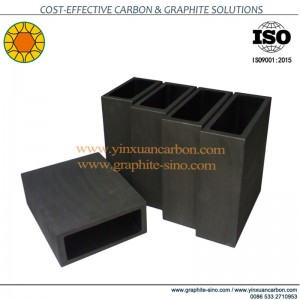 Grafitkomponenter til kontinuerlig støbning af kobber og kobberlegeringer