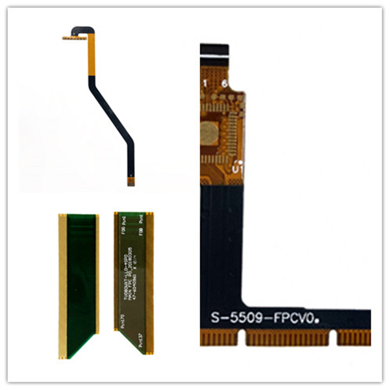 FPC til berøringspanel / FPC til LED / Goldfinger forgyldt forstærker FPC OEM Fleksibel PCB fleksibelt kredsløb FPC kabelkort