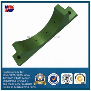 OEM farveanodiseret aluminium6103 CNC Machining Technology reservedele