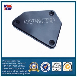 OEM ODM rustfrit stål plade cnc maskindele