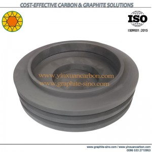Grafitstrukturelle dele til industrielle ovne