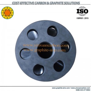 Grafitstrukturelle dele til industrielle ovne