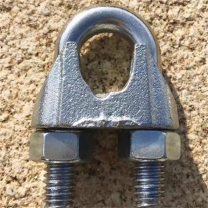 Drop Forged DIN741 Wire Rope Clip Pris