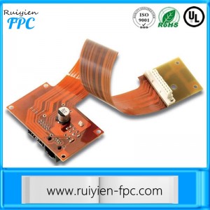 Digital trykt aluminium PCB / PCBA-samling, SMT-behandling af fleksibel FPC