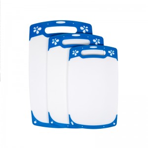 Unikt antiskriddesign Flere størrelser Plastisk køkkenhakkebordssæt