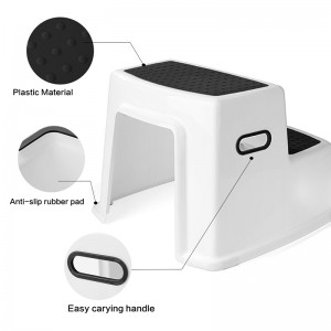 Børnebørnebørn squat toilet 2-trins afføring med skridsikret greb