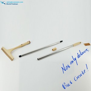 Akbrand 135cm lang håndtag vindueskalk med elastisk rustfri stålrør