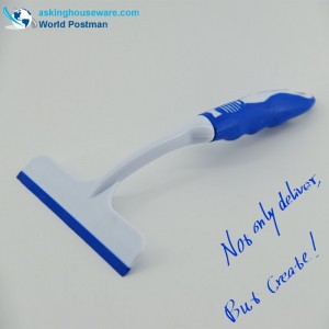 Akbrand Small Window Square Squeegee med blødt TPR-greb