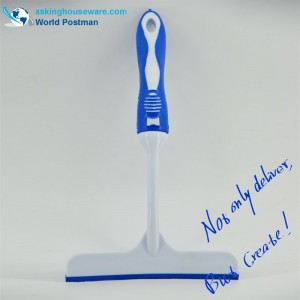 Akbrand Small Window Square Squeegee med blødt TPR-greb