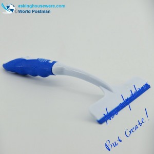 Akbrand Small Window Square Squeegee med blødt TPR-greb