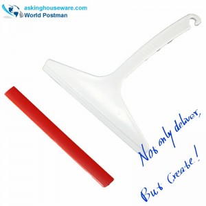 Akbrand Simple Window Squeegee med aftagelig PVC-linje på Squeegee Head