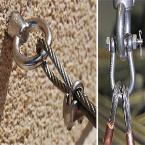 Kina Producent DIN580 Løft af rustfrit stål øjenbolt