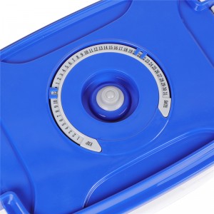 Vakuum lufttæt fødevarebeholder og pumpe med flere funktioner