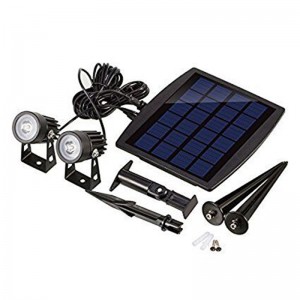 Solar LED-spotlight