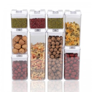 9 stykker lufttæt emballagesæt til madopbevaring