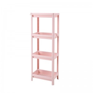 Høj kvalitet 4 lag Multifunktionshylde til køkkenplast