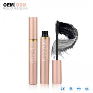 Oem privatmærke øjenmakeup vandtæt mascara organisk 4d fiber vipper mascara