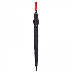 2019 vindstørrelse i stor størrelse udendørs sport brugerdefineret trykning Fiberglas ramme Golf paraply