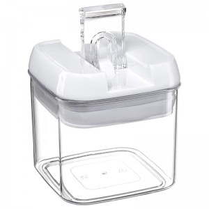 6 stk BPA gratis plast lufttæt opbevaringssæt til opbevaring af korn