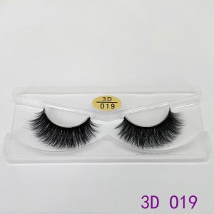 3D naturlige øjenvipper