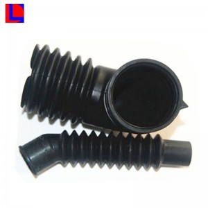 ISO9001 godkendt tilpasse sorte silikongummibælg