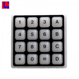 Ledende OEM gummitastatur