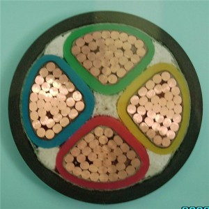 0,6 / 1kv strømkabel xlpe isoleret 4C 25mm2 4C 16mm2 til IEC60502