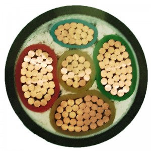 5 kerne 0,6 / 1kv LV strømkabel 5x16mm2 5x25mm2 5x95mm2 5x120mm2