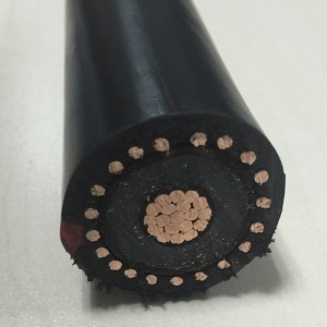 22kv Xlpe Al / Cu Core XLPE isoleret strømkabel med koncentrisk leder