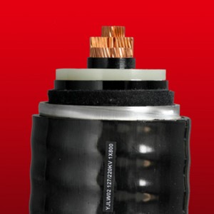 132kv 230kv HV strømkabel Underjordisk strømkabel med metalkappe GB 11017. IEC61840