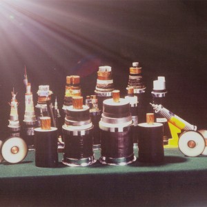 Kobber / aluminium 300 mm 400 mm enkeltkernekabel med metalkappe 220kv 110kv