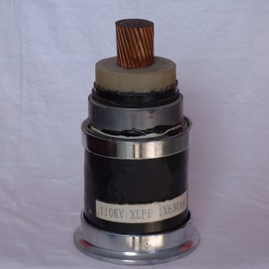 Vandtæt DC 300mm Enkeltkablet kabel Ekstra højspændings kobberkabel 220KV