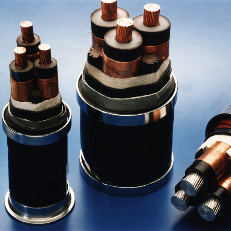Højspændingsafskærmet kabel i størrelse 110KV til elektrisk transmission med GB 11017, IEC60840