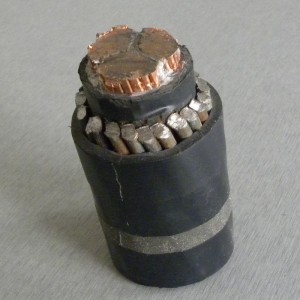 16mm² 3 kernet stålwire armeret kabel kobbertråd strandet til at blive indendørs