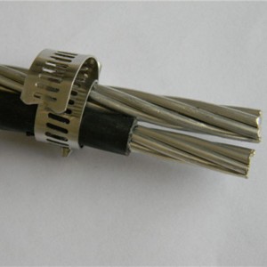 Lavspændingsduplexisoleret ABC-strømkabel 2x16mm2 NFC 33-209 Standard