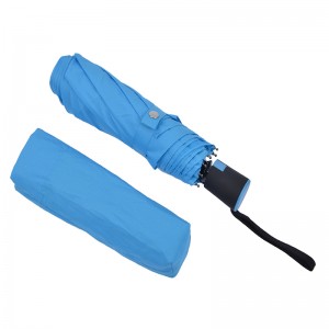 Rejse i høj kvalitet Auto Åben Kompakt, sammenfoldelig vindtæt bærbar paraply