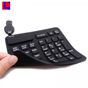Høj kvalitet gummi silikone tastatur